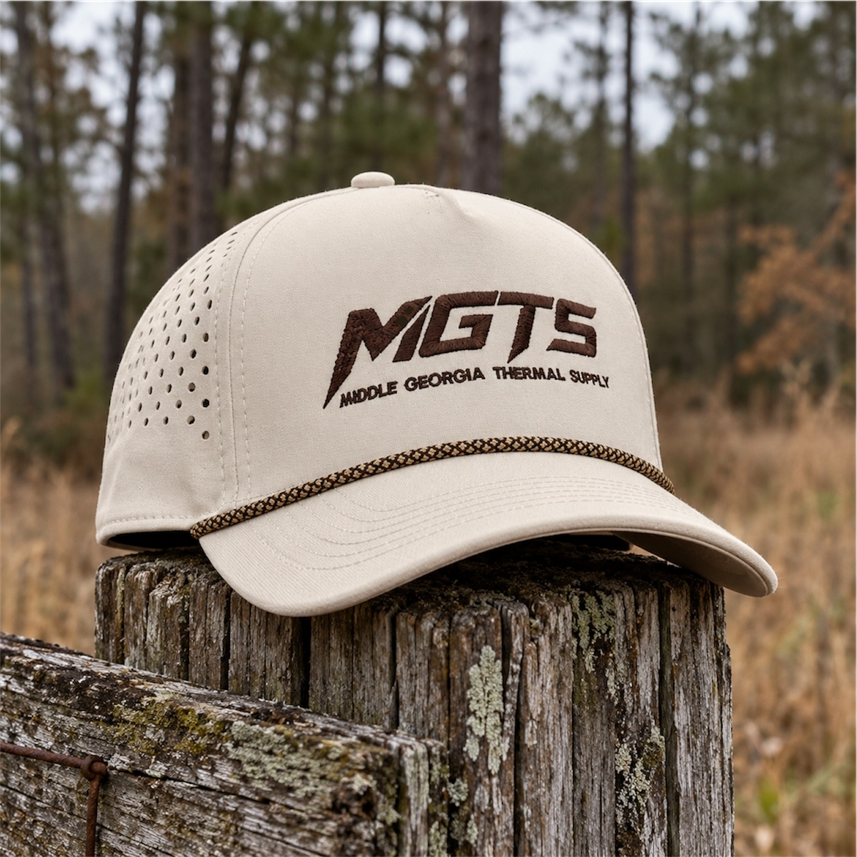 Cream MGTS Hat